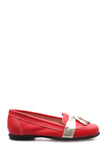 Mocasin Pompon Rojo Marcel Calzados
